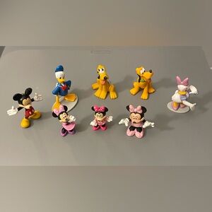 Disney Mickey Mouse & Friends Lot of 8 Action Figures Toys